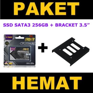 SSD V-GeN Platinum 256GB SATA 3 + Bracket 2.5 Inch